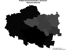 nezamestnanosť v okresoch Rybnicki akt/podiel-nezamestnanosti-PL227-lau