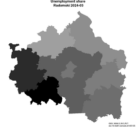 unemployment in Radomski akt/unemployment-share-PL921-lau