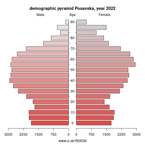 demographic pyramid SI036 Posavska