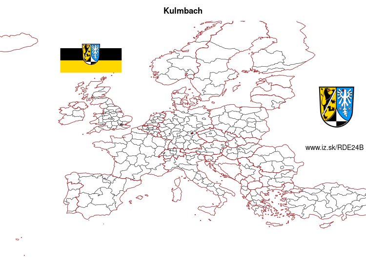 map of Kulmbach DE24B