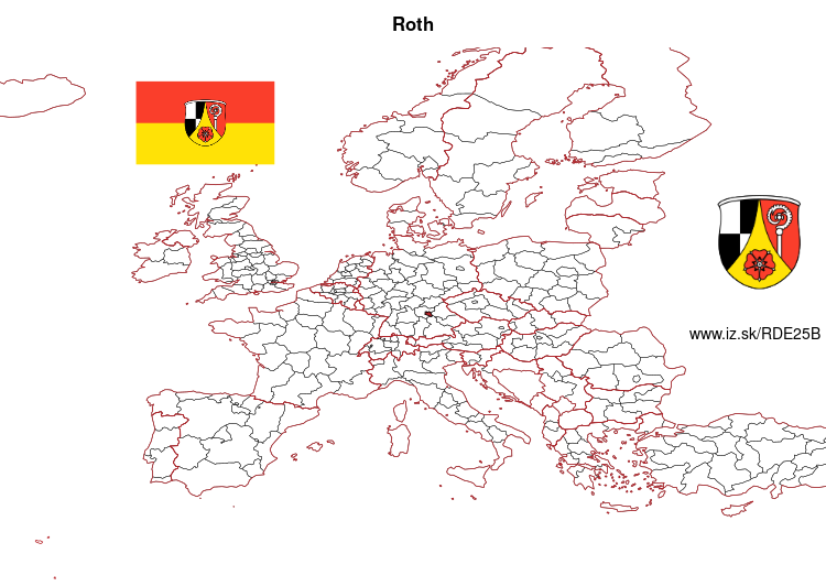 map of Roth DE25B