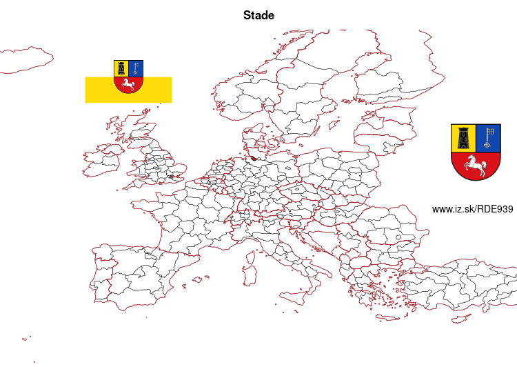 map of Stade DE939