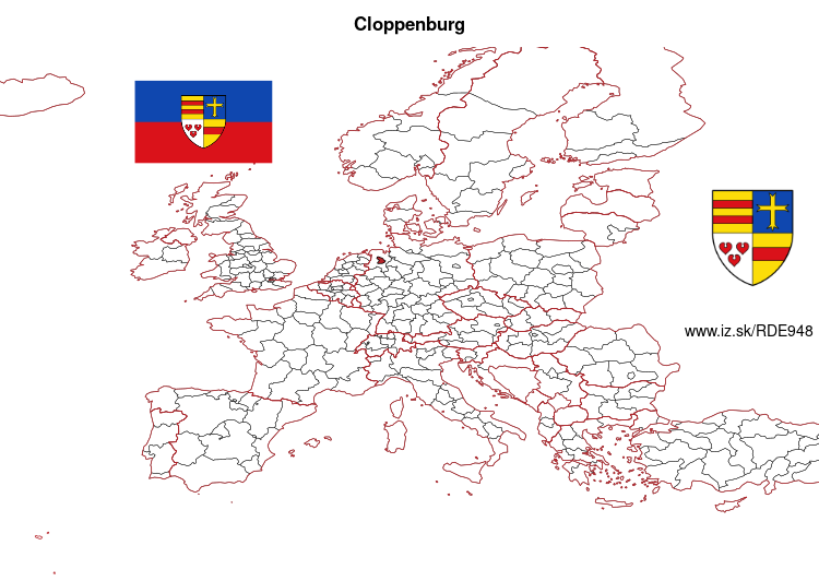 map of Cloppenburg DE948