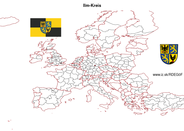 map of Ilm-Kreis DEG0F