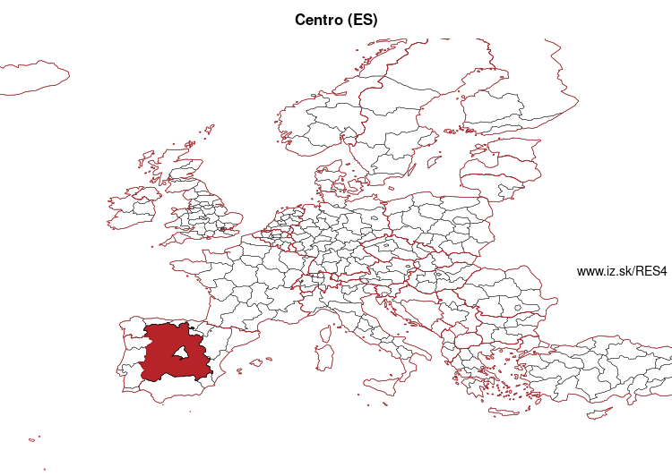 map of Centro ES4