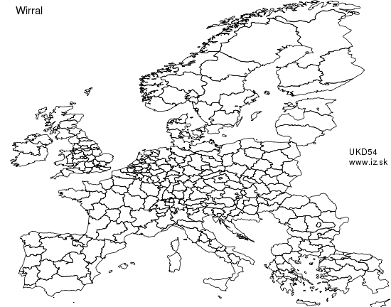 UKD54 map