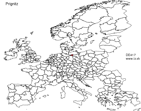 DE417 mapa
