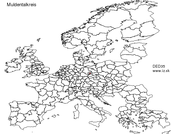 DED35 mapa