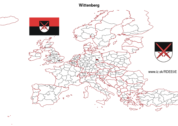 mapka Wittenberg DEE0E