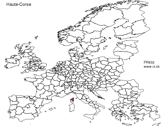 FR832 mapa