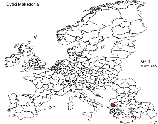 GR13 mapa