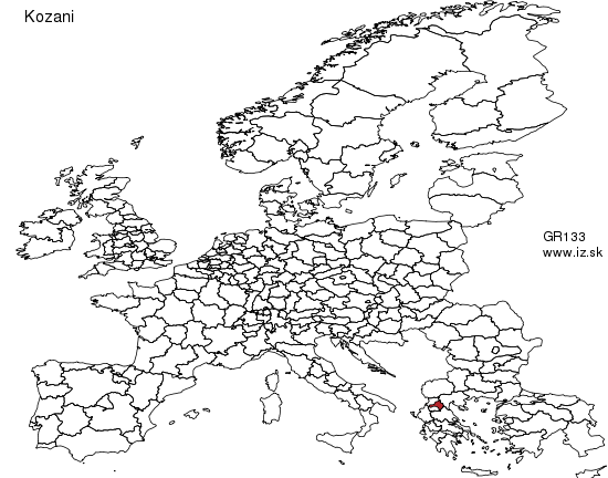 GR133 mapa