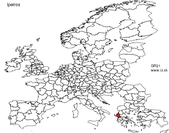 GR21 mapa
