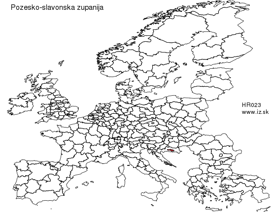 HR023 mapa
