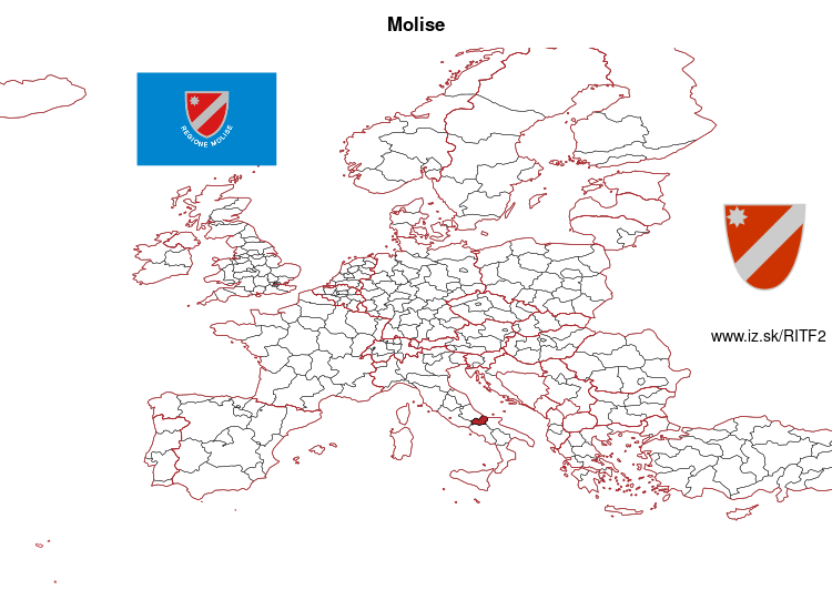 mapka Molise ITF2