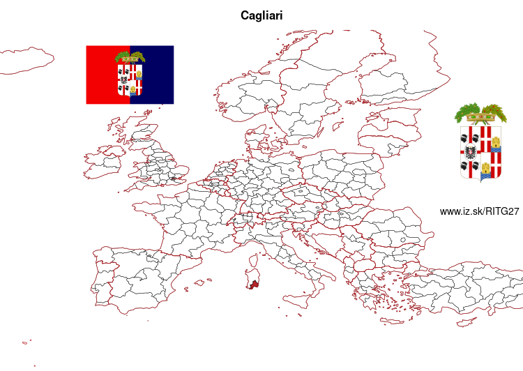 mapka Cagliari ITG27