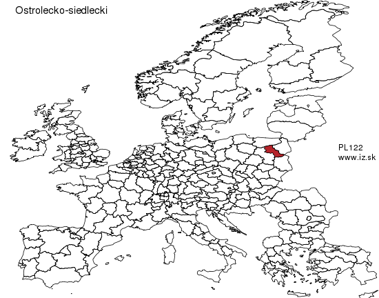 PL122 mapa