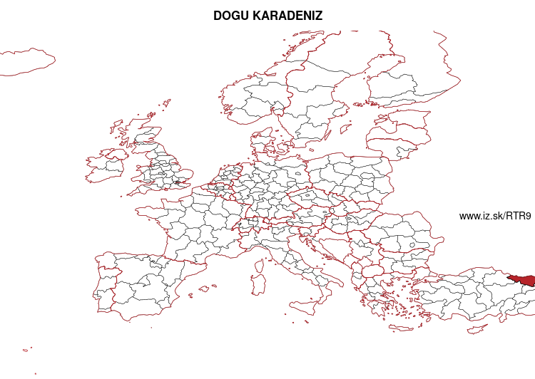 mapka DOGU KARADENIZ TR9