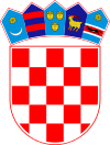 coat of arms Croatia HR