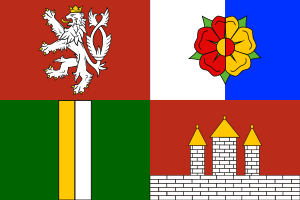 flag of South Bohemian Region CZ031