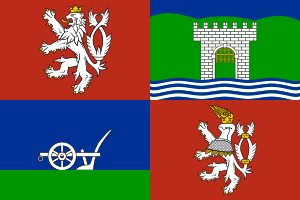 flag of Ústí nad Labem Region CZ042