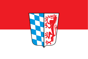 vlajka Dolné Bavorsko DE22