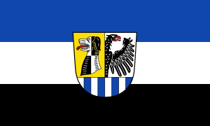 flag of Neustadt (Aisch)-Bad Windsheim DE25A