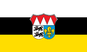 flag of Würzburg district DE26C