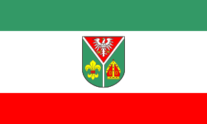 flag of Ostprignitz-Ruppin District DE40D