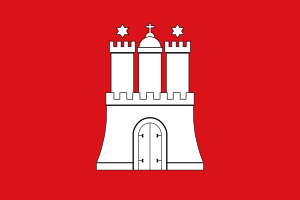 flag of Hamburg DE600