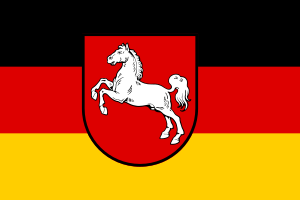vlajka Dolné Sasko DE9