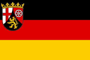 vlajka Porýnie-Falcko DEB