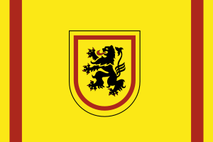 flag of Meissen District DED2E