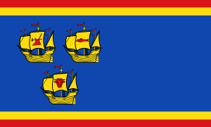 flag of Nordfriesland district DEF07