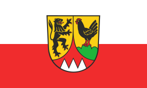 flag of Landkreis Hildburghausen DEG0E