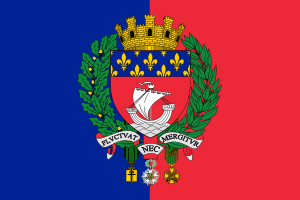 vlajka Paríž FR101