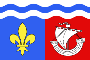vlajka Hauts-de-Seine FR105