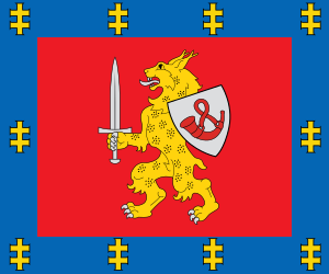 flag of Tauragė County LT027