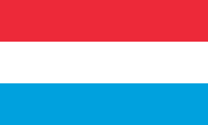 vlajka Luxembursko LU000
