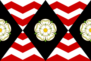 flag of South Yorkshire UKE3