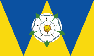 vlajka West Yorkshire UKE4