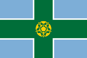 flag of Derbyshire UKF13