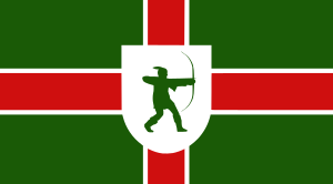 vlajka Nottinghamshire UKF16