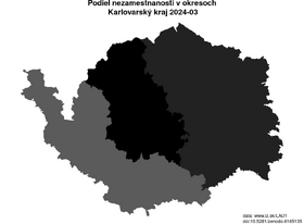 nezamestnanosť v okresoch Karlovarský kraj akt/podiel-nezamestnanosti-CZ041-lau