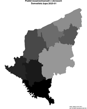 nezamestnanosť v okresoch Šomoďská župa akt/podiel-nezamestnanosti-HU232-lau