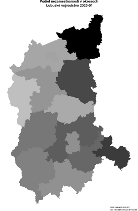 nezamestnanosť v okresoch Lubuské vojvodstvo akt/podiel-nezamestnanosti-PL43-lau