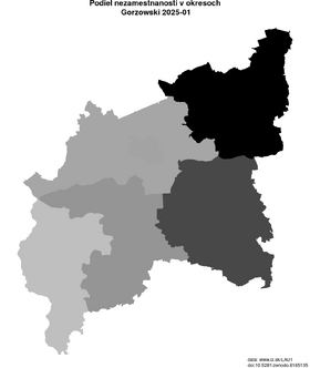 nezamestnanosť v okresoch Gorzowski akt/podiel-nezamestnanosti-PL431-lau