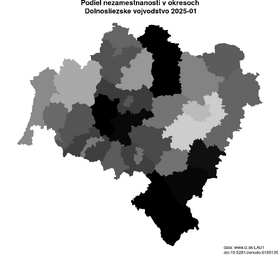 nezamestnanosť v okresoch Dolnosliezske vojvodstvo akt/podiel-nezamestnanosti-PL51-lau