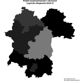 nezamestnanosť v okresoch Legnicko-Glogowski akt/podiel-nezamestnanosti-PL516-lau