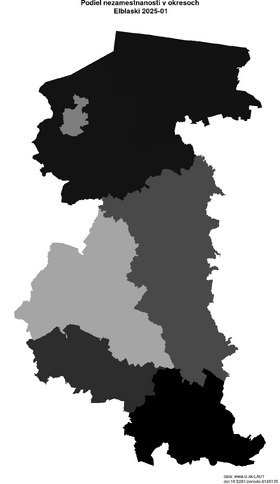 nezamestnanosť v okresoch Elblaski akt/podiel-nezamestnanosti-PL621-lau